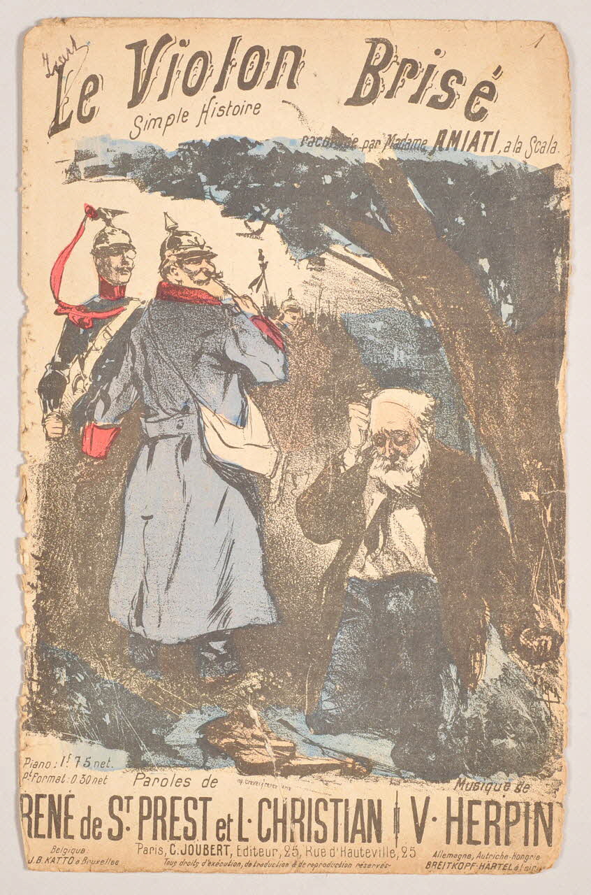 chanson petit format 1966.123.8 Photo