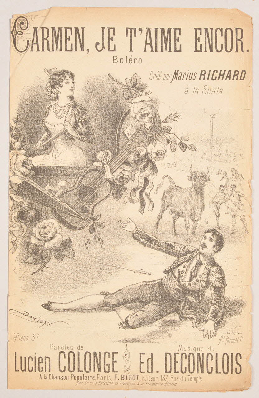 chanson petit format 1966.125.114 Photo