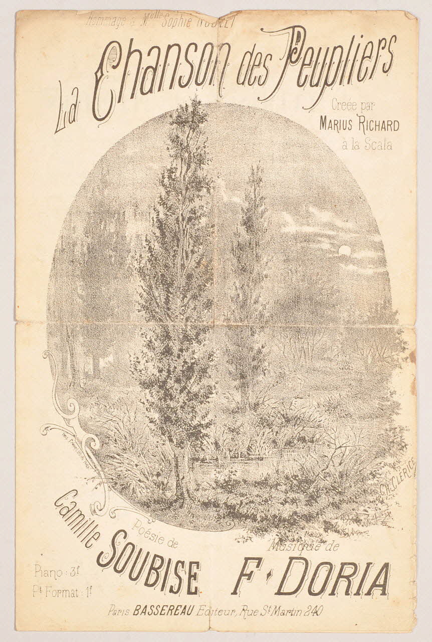 chanson petit format 1966.125.115 Photo