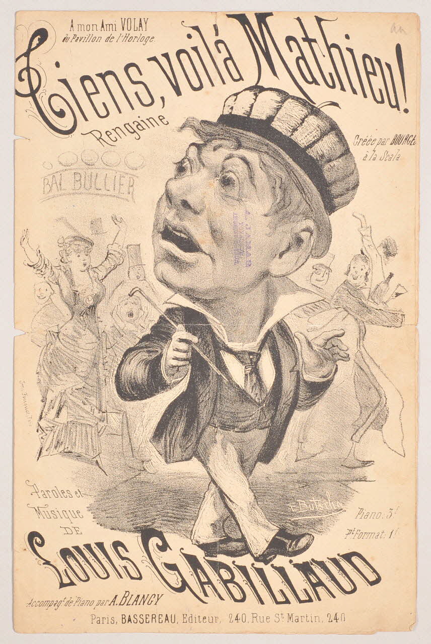 chanson petit format 1966.125.69 Photo