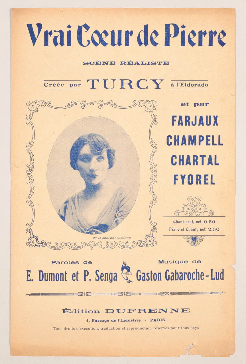 chanson petit format 1966.125.97 Photo