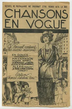 Louis Lemarchand ; René Nazelles ; Joseph Szulc ; Francis F. Salabert ; Vallaz ; R Valério De chanson petit format Île-de-France, France 1922 1966.127.11  Photo