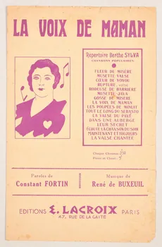 chanson petit format 1966.131.106 Photo