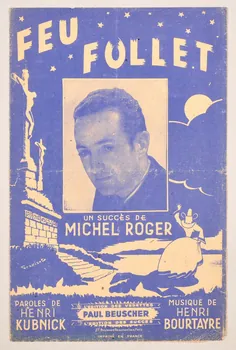 Henri Kubnick ; Henri Bourtayre ; Michel Roger ; Paul Beuscher chanson petit format Île-de-France, France 1945 1966.131.16  Photo
