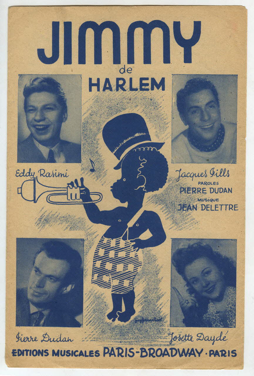 Jean Delettre ; Pierre Dudan ; Jacques Pills ; Josette Daydé ; Eddy Rasimi ; Paris Broadway ; Raoul Breton ; La Lyre; chanson petit format Île-de-France, France 1945 1966.131.21 Photo