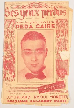 Jean-Marie Huard ; Raoul Moretti ; Reda Caire ; Salabert chanson petit format Île-de-France, France 1939 1966.131.40  Photo
