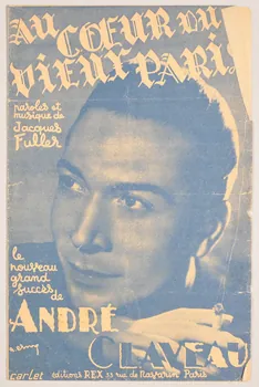 Jacques Fuller ; André Claveau ; Rex chanson petit format Île-de-France, France 1943 1966.131.47 Photo