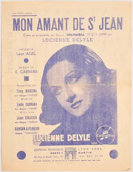 partition de musique Tu m'as menti 1966.131.53  Photo