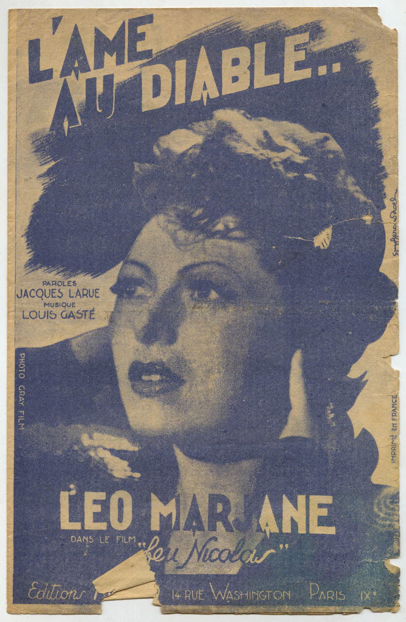 chanson petit format 1966.131.87 Photo