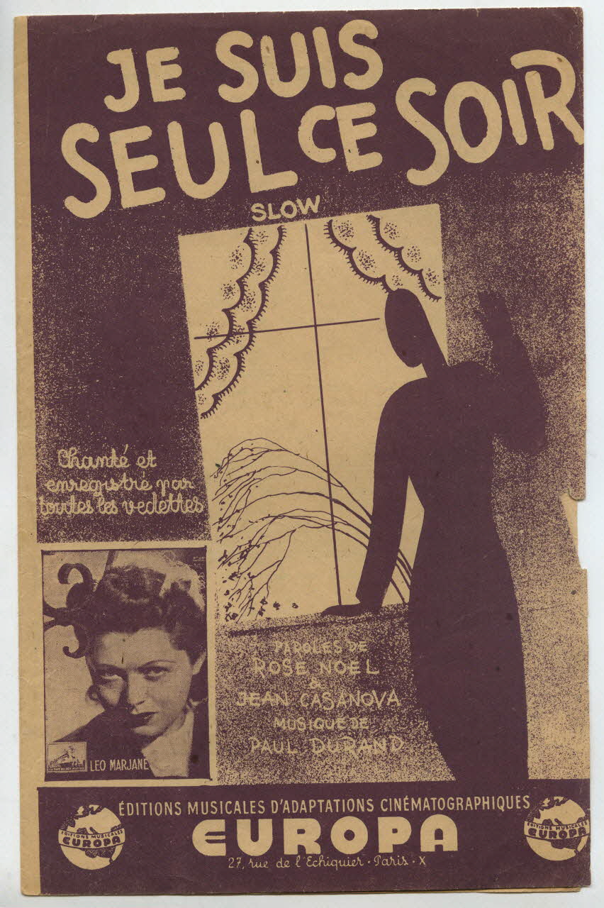 chanson petit format 1966.131.88 Photo