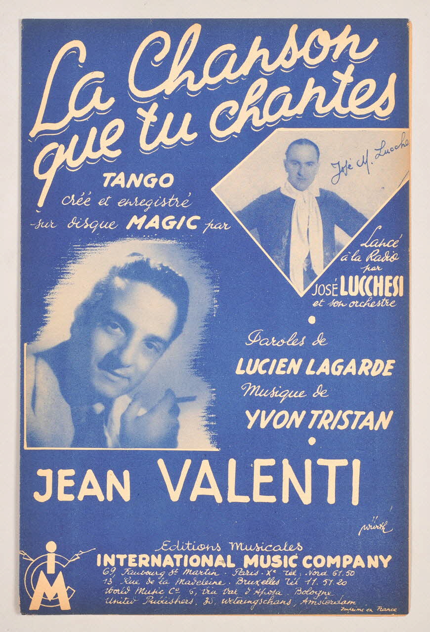 chanson petit format 1966.132.25 Photo