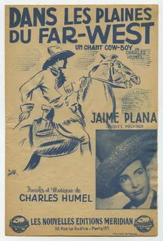 Charles Humel ; Jaime Plana ; La Lyre; ; Méridian, Les Nouvelles éditions; chanson petit format Île-de-France, France 1945 1966.138.24  Photo