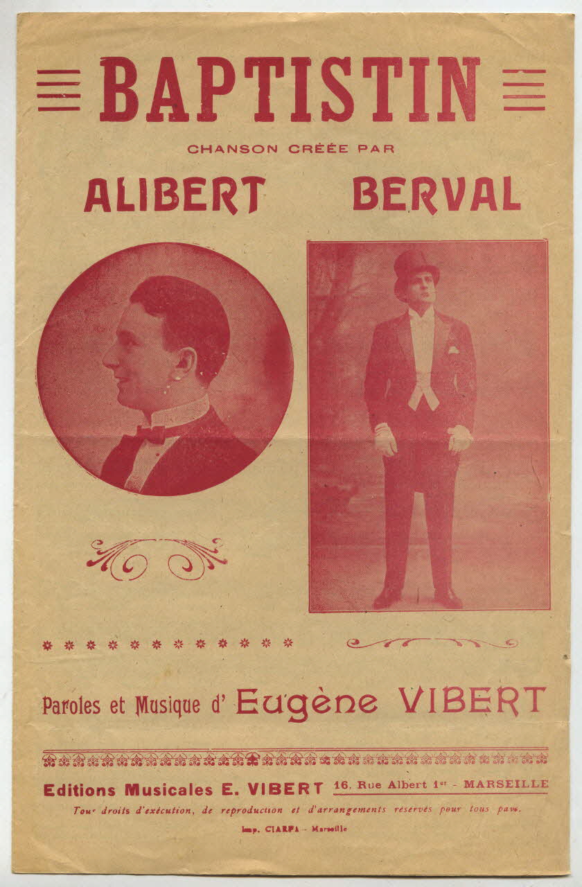 chanson petit format 1966.142.5 Photo