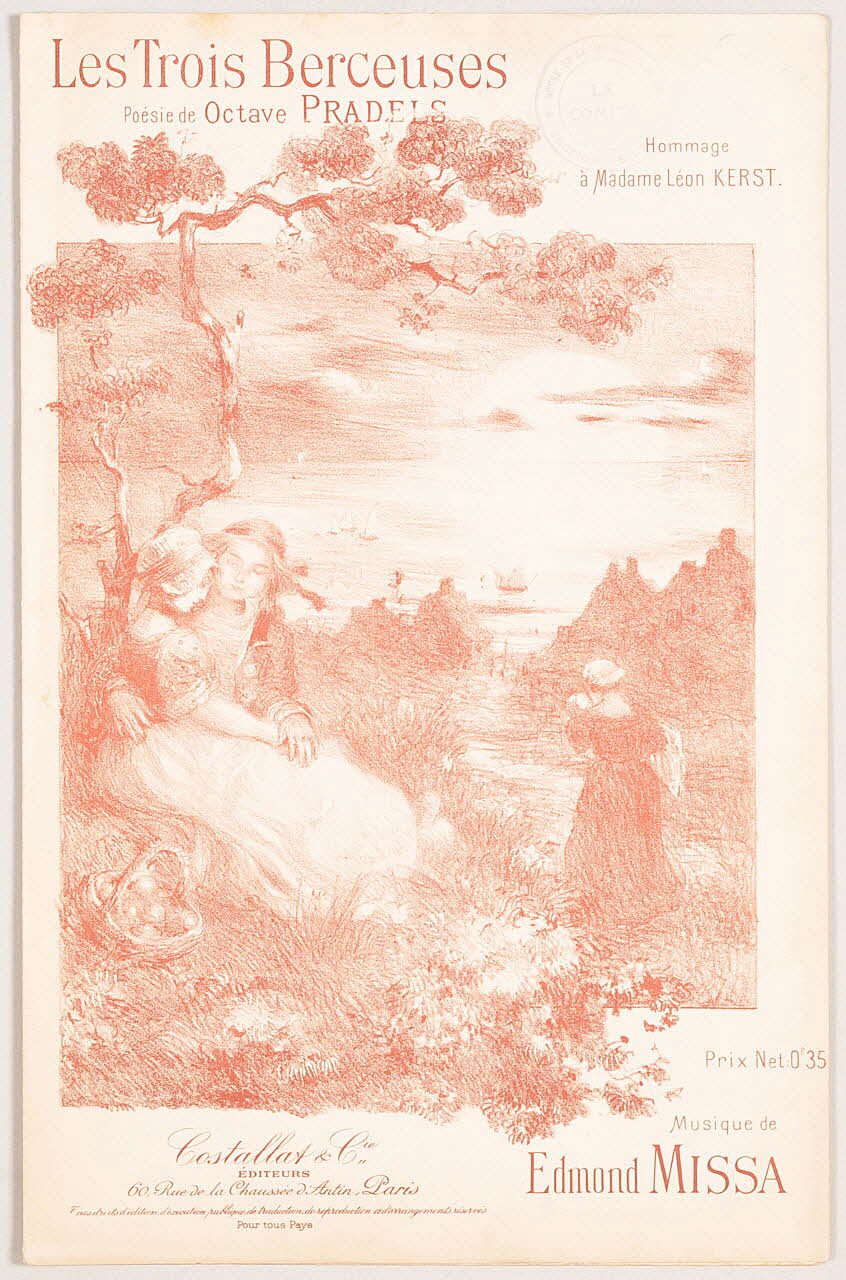 chanson petit format 1966.143.23 Photo