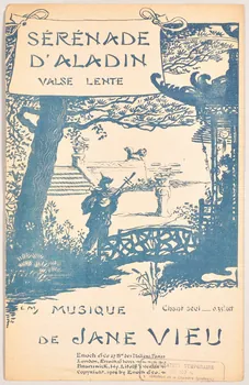 Jane Vieu ; Lucien Metivet ; Enoch & Cie ; Enoch & Sons chanson petit format Île-de-France, France 1904 1966.143.27 Photo