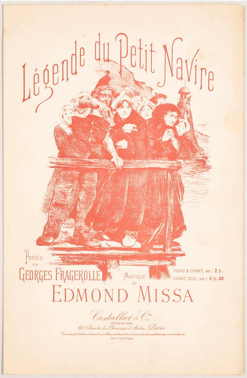 chanson petit format 1966.143.31 Photo