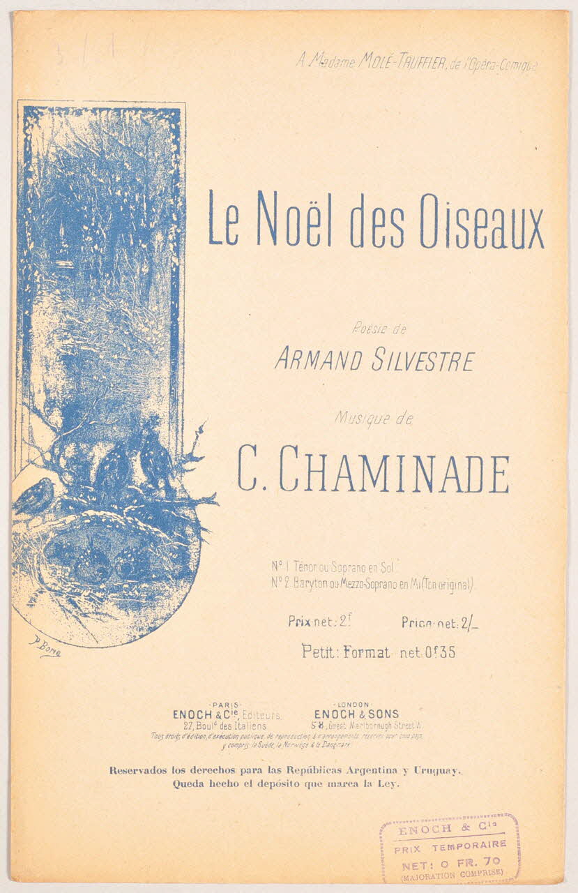 chanson petit format 1966.143.8 Photo