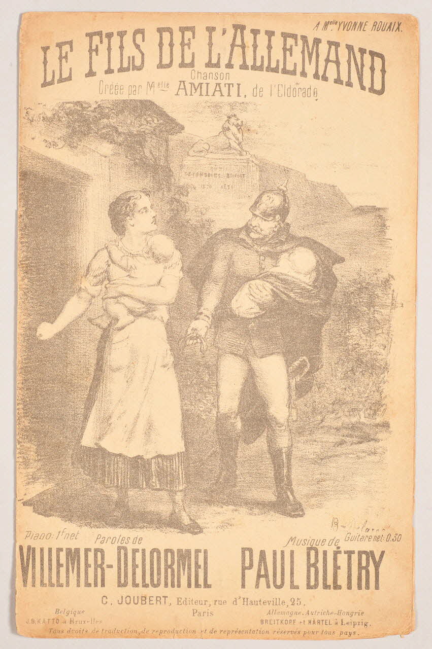 chanson petit format 1966.144.1 Photo