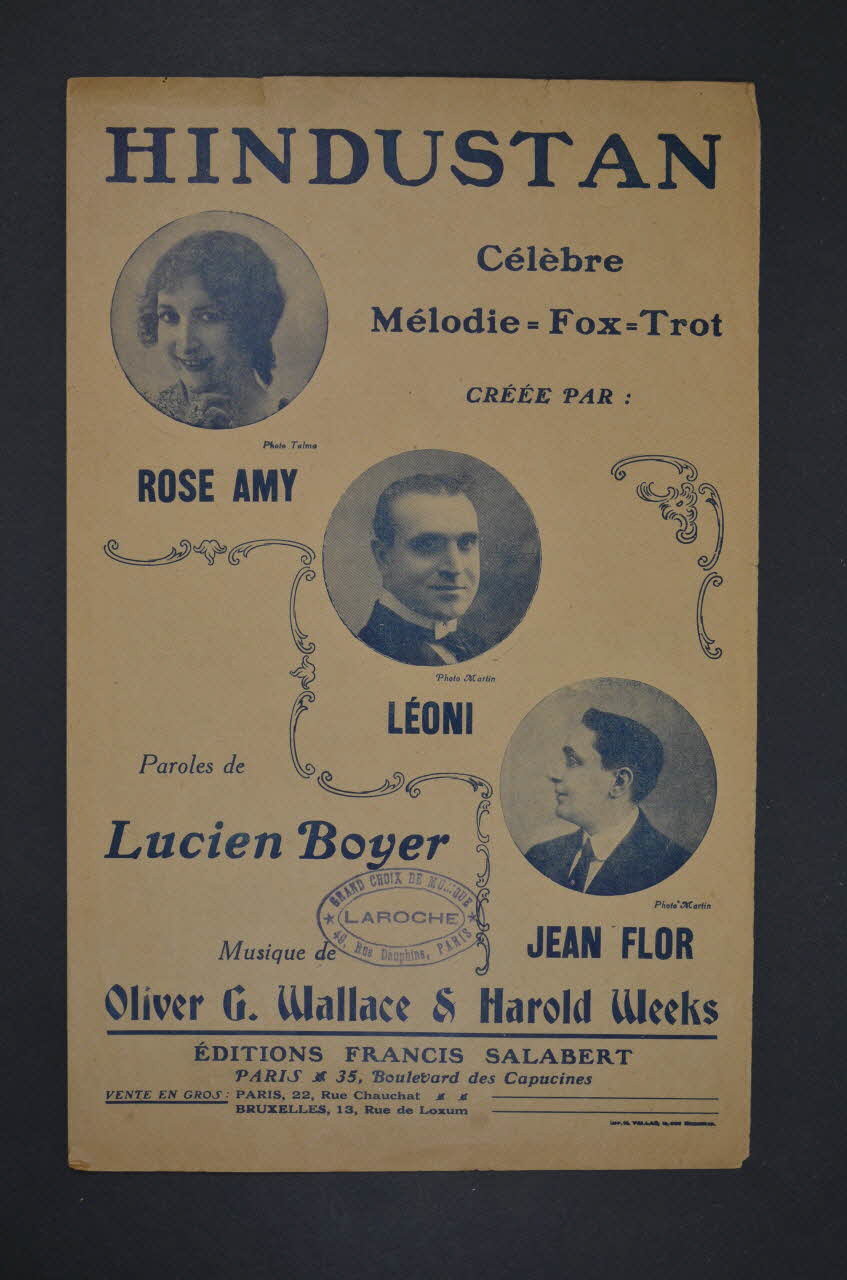 chanson petit format 1967.178.25 Photo Mucem