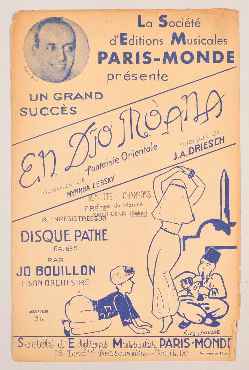 chanson petit format 1966.144.108 Photo