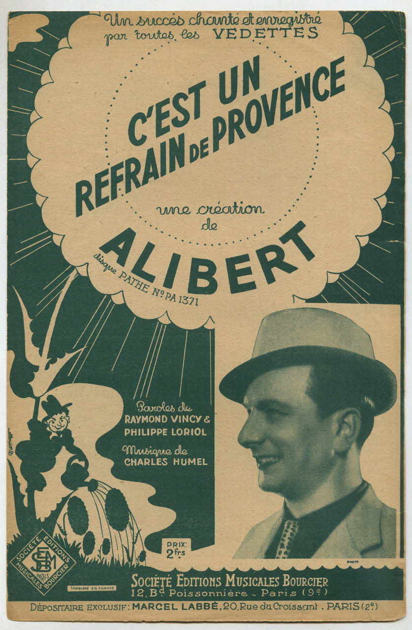 chanson petit format 1966.144.15 Photo