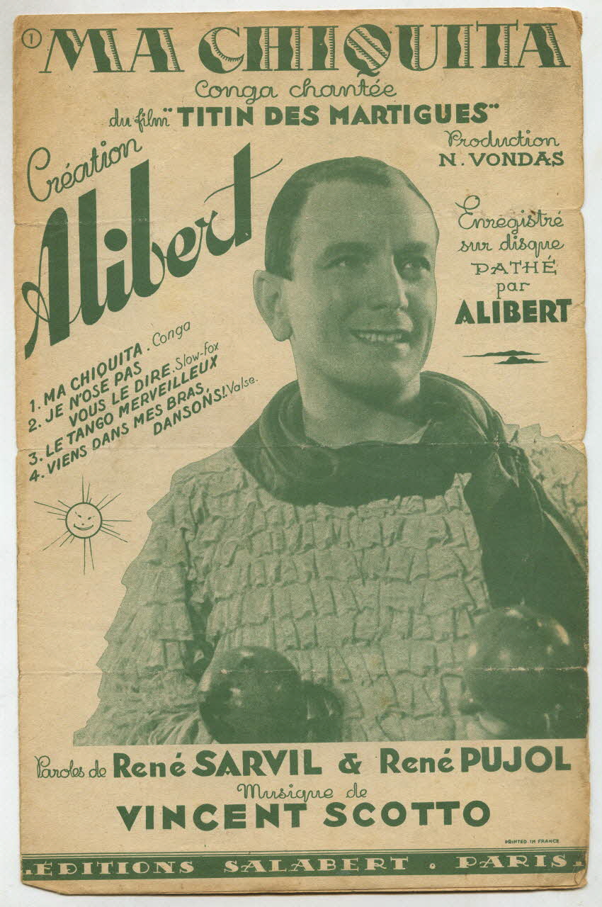 chanson petit format 1966.144.23 Photo