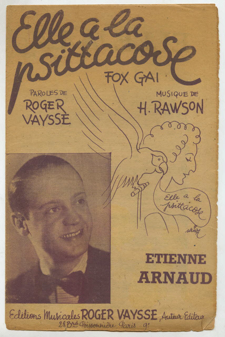 chanson petit format 1966.144.39 Photo