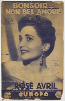 chanson petit format 1966.144.42 Photo