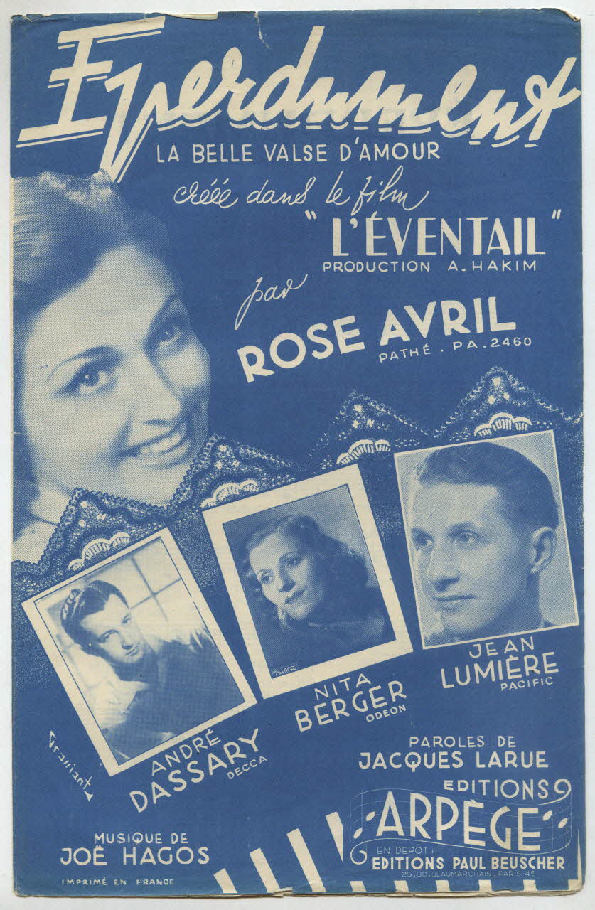 chanson petit format 1966.144.48 Photo