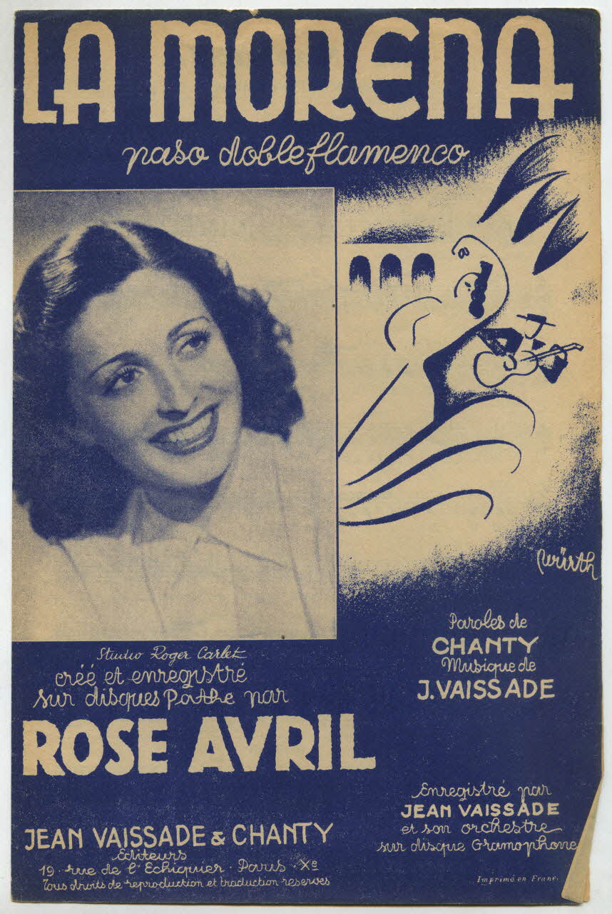 chanson petit format 1966.144.49 Photo