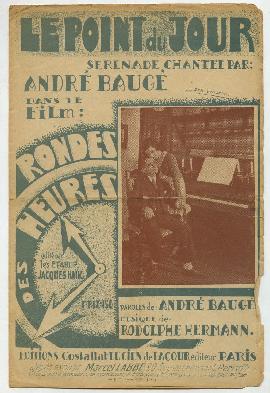 chanson petit format 1966.144.58 Photo