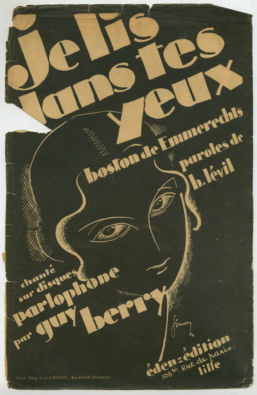 chanson petit format 1966.144.78 Photo