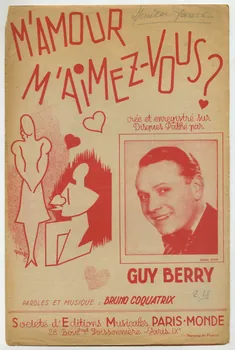 chanson petit format 1966.144.79 Photo