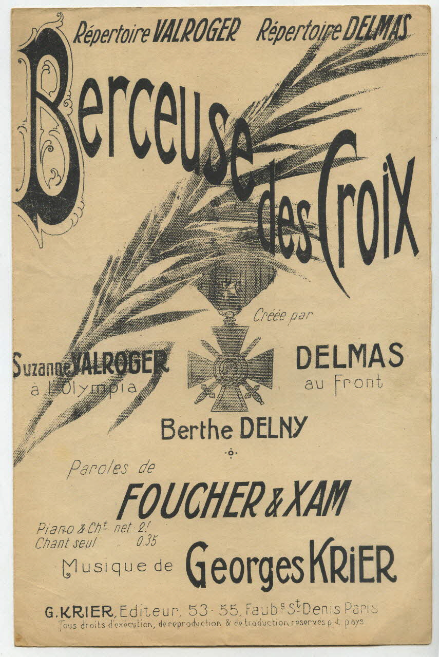 chanson petit format 1966.148.26 Photo