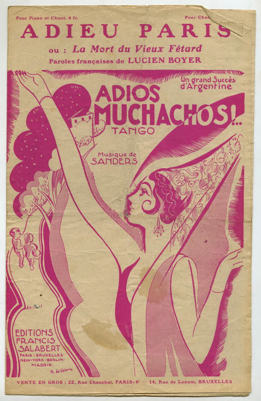 chanson petit format 1966.156.34 Photo