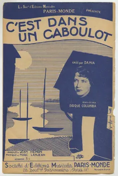 chanson petit format 1966.157.11  Photo
