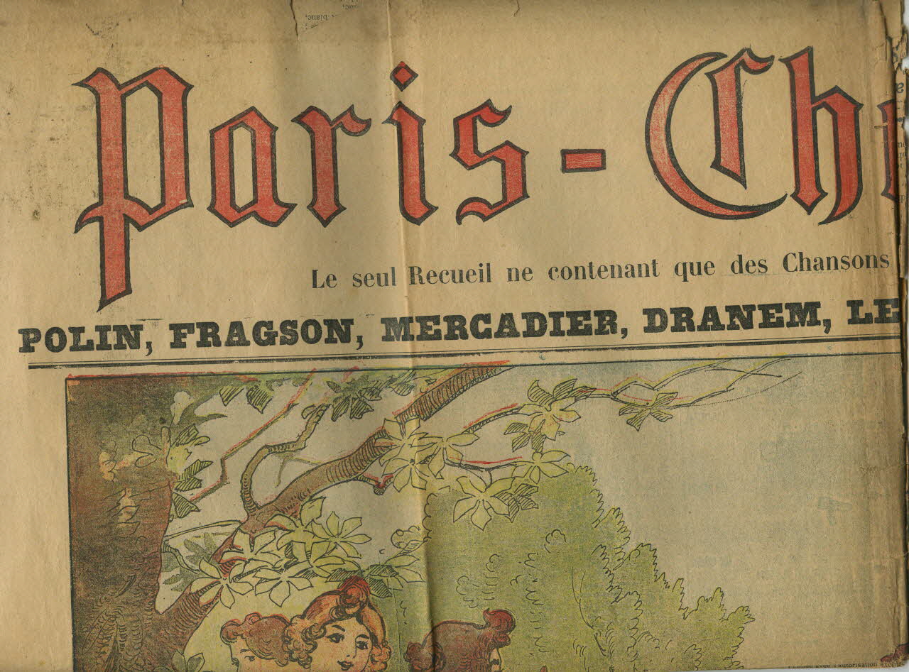 Polin ; Harry Fragson ; Emile Mercadier ; Dranem ; Victor Lejal ; Yvette Guilbert ; Juliette Méaly ; Paulette Darty ; Georges Ondet recueil petit format Île-de-France, France 1900 1966.158.10 Photo