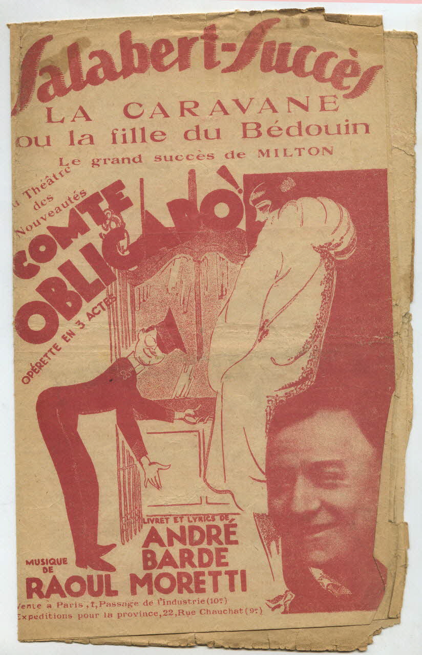 Raoul Moretti ; André Barde ; Georges Milton ; Francis F. Salabert recueil petit format Île-de-France, France 1927 1966.158.162 Photo