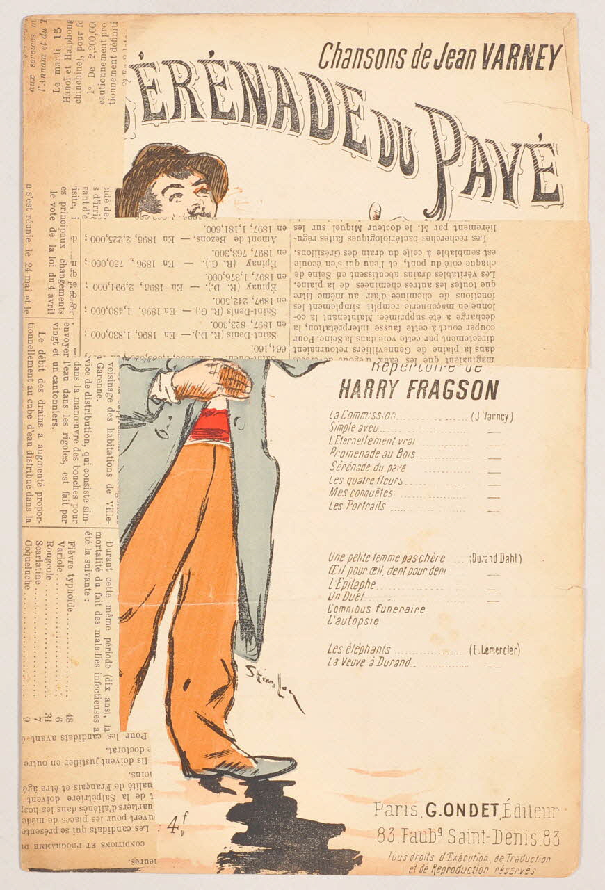 chanson petit format 1966.158.35 Photo