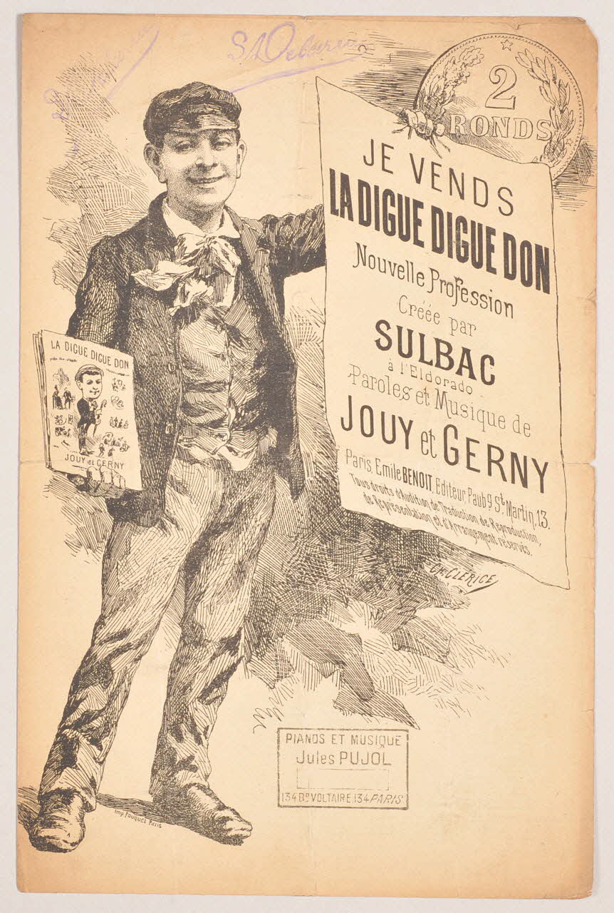 chanson petit format 1966.158.54 Photo