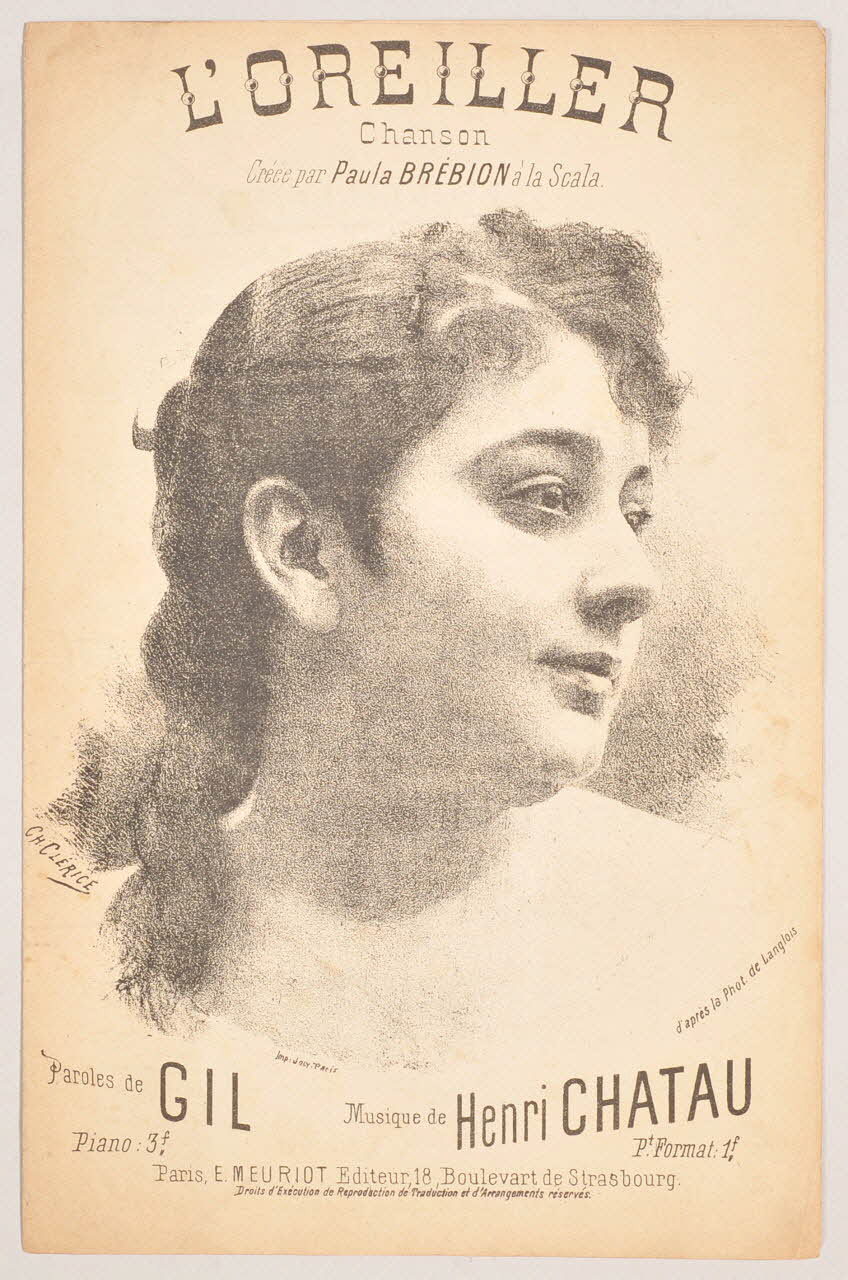 chanson petit format 1966.158.82 Photo