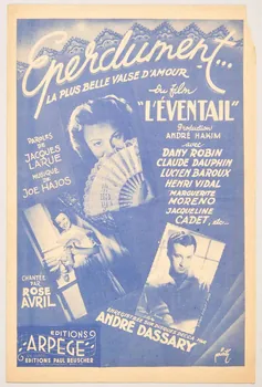 Joe Hajos ; Jacques Larue ; Rose Avril ; André Dassary ; Arpège; ; Paul Beuscher chanson petit format Île-de-France, France 1947 1966.158.93  Photo