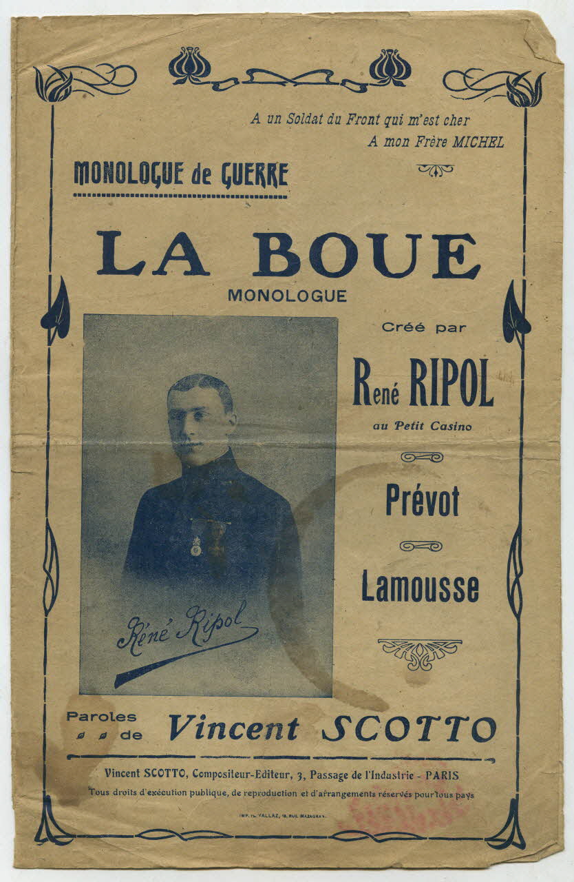 chanson petit format 1966.159.5 Photo