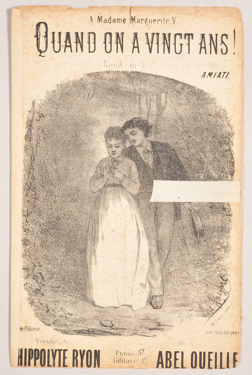 chanson petit format 1966.164.15 Photo