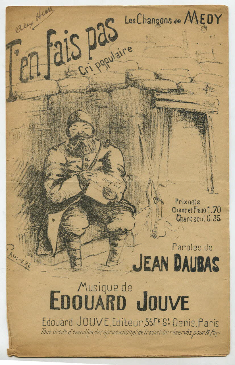 chanson petit format 1966.164.41 Photo