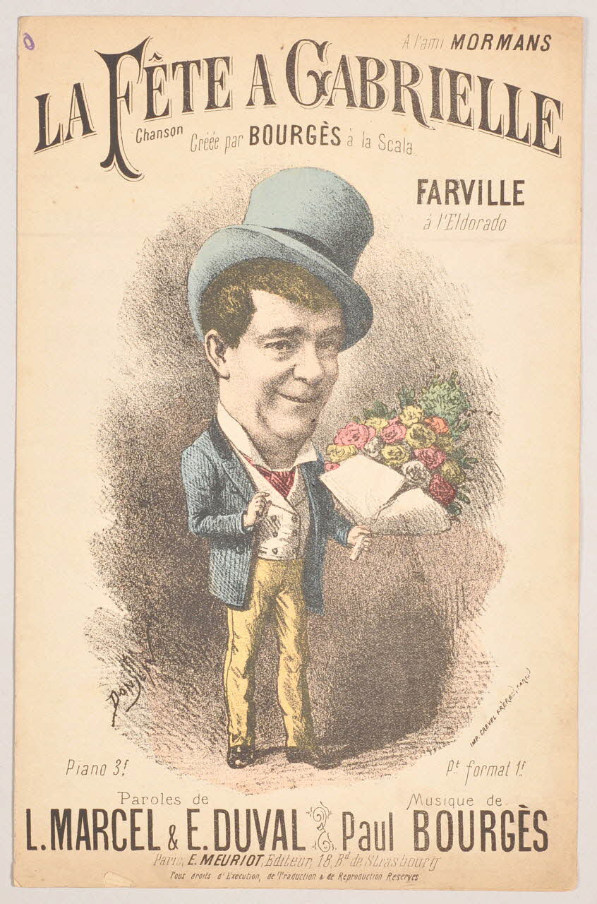 chanson petit format 1966.175.10 Photo