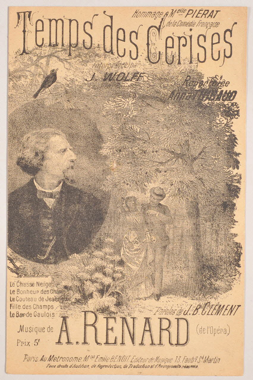 chanson petit format 1966.175.9 Photo