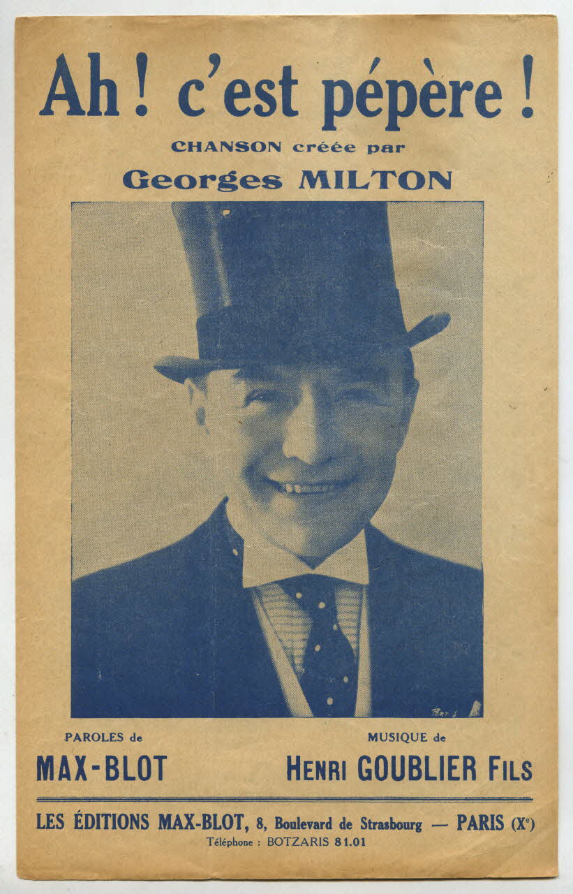 chanson petit format 1966.179.5 Photo