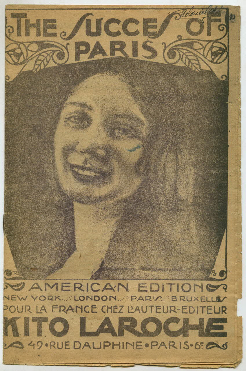 Félix Ballarin ; Kito Laroche ; Bask partition de musique Olle senoritas Île-de-France, France 1920 1966.180.21 Photo