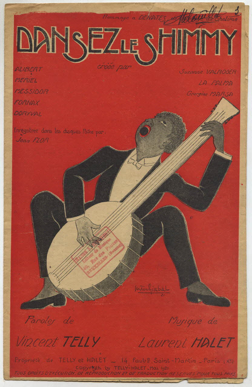 Vincent Telly ; Laurent Halet ; Henri Alibert ; Meriel ; Messidor ; Fornax ; F. Doryval ; Suzanne Valroger ; La Palma ; Georgine Marsa chanson petit format Île-de-France, France 1921 1966.180.25 Photo